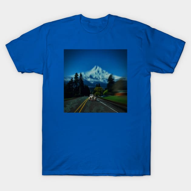 Old Rig Mt Hood T-Shirt by Elmo Crux